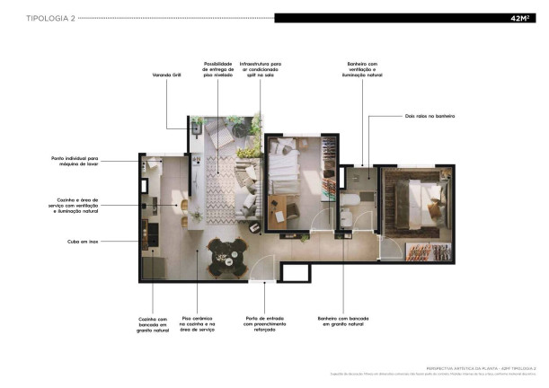 Imagem Apartamento com 2 Quartos à Venda, 45 m² em Campestre - Santo André Imagem Apartamento com 2 Quartos à Venda, 45 m² em Campestre - Santo André