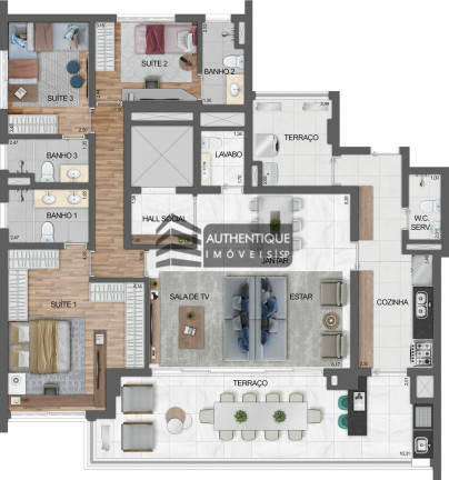 Imagem Apartamento com 3 Quartos à Venda, 136 m² em Vila Mariana - São Paulo