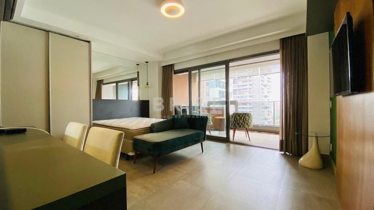 Imagem Apartamento com 1 Quarto para Alugar, 43 m² em Brooklin - São Paulo Imagem Apartamento com 1 Quarto para Alugar, 43 m² em Brooklin - São Paulo