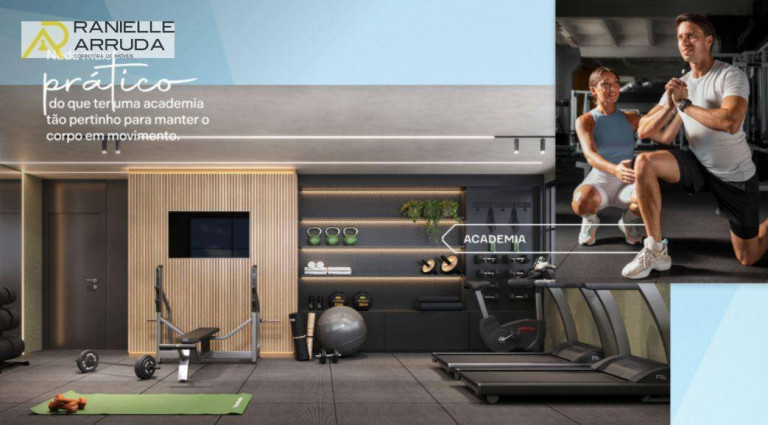 Imagem Apartamento com 2 Quartos à Venda, 53 m² em Intermares - Cabedelo
