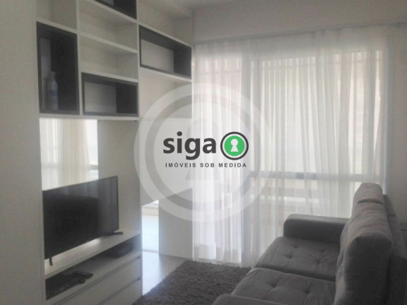 Imagem Apartamento com 1 Quarto para Alugar, 50 m² em Brooklin - São Paulo Imagem Apartamento com 1 Quarto para Alugar, 50 m² em Brooklin - São Paulo