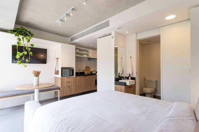 Imagem Apartamento com 1 Quarto para Alugar, 28 m² em Vila Madalena - São Paulo Imagem Apartamento com 1 Quarto para Alugar, 28 m² em Vila Madalena - São Paulo