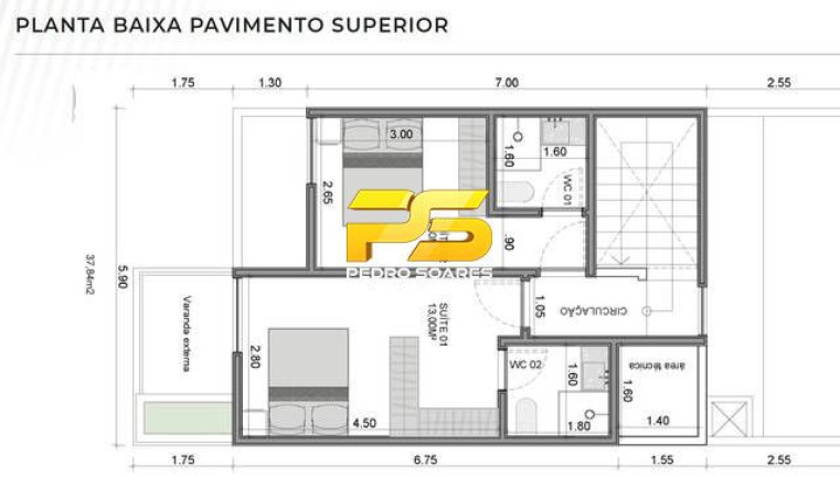 Imagem Casa à Venda, 54 m² em Centenário - Campina Grande Imagem Casa à Venda, 54 m² em Centenário - Campina Grande
