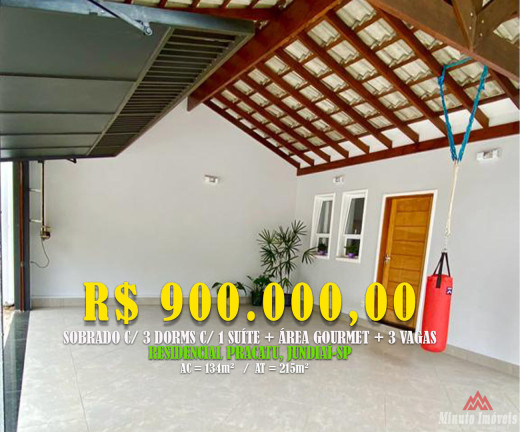 Imagem Sobrado com 3 Quartos à Venda, 134 m² em Vila Vianelo - Jundiaí Imagem Sobrado com 3 Quartos à Venda, 134 m² em Vila Vianelo - Jundiaí