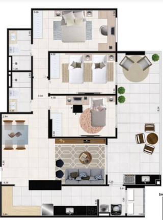 Imagem Apartamento com 3 Quartos à Venda, 113 m² em Caiçara - Praia Grande Imagem Apartamento com 3 Quartos à Venda, 113 m² em Caiçara - Praia Grande