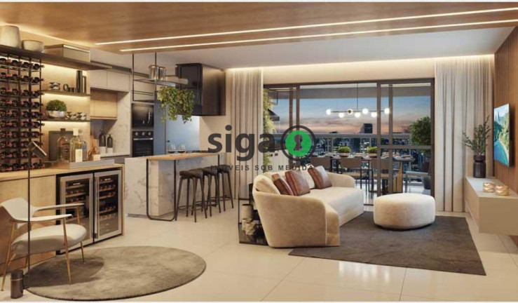 Apartamento com 3 Quartos à Venda, 107 m² em Brooklin - São Paulo