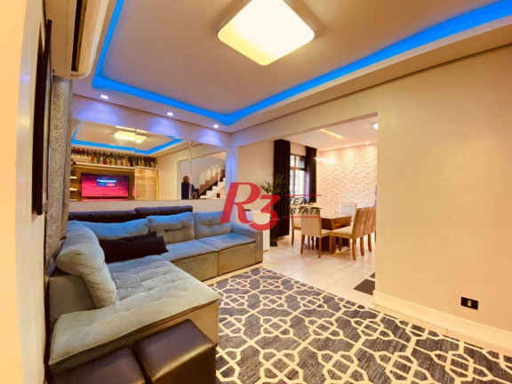 Imagem Casa com 3 Quartos à Venda, 140 m² em Gonzaga - Santos