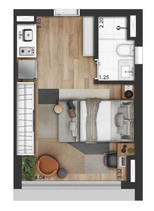 Imagem Apartamento com 1 Quarto à Venda, 33 m² em Vila Clementino - São Paulo Imagem Apartamento com 1 Quarto à Venda, 33 m² em Vila Clementino - São Paulo
