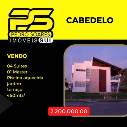 Casa com 4 Quartos à Venda, 450 m² em Parque Esperança - Cabedelo