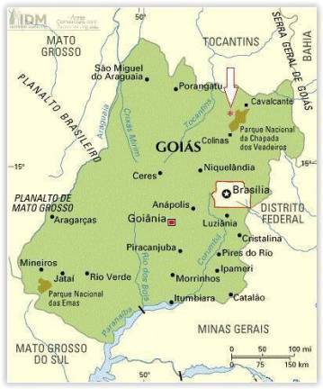 Imagem Chácara à Venda, 9.680.000 m² em Centro - Cavalcante Imagem Chácara à Venda, 9.680.000 m² em Centro - Cavalcante