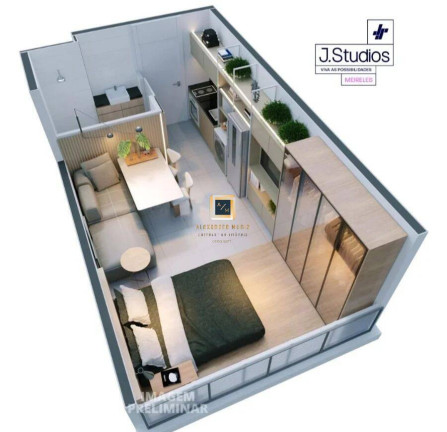 Imagem Apartamento com 1 Quarto à Venda, 36 m² em Meireles - Fortaleza Imagem Apartamento com 1 Quarto à Venda, 36 m² em Meireles - Fortaleza