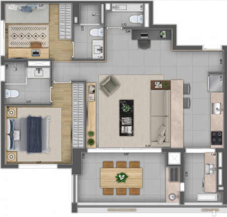 Imagem Apartamento com 3 Quartos à Venda, 85 m² em Pinheiros - São Paulo