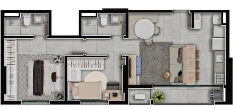Imagem Apartamento com 2 Quartos à Venda, 82 m² em Setor Aeroporto - Goiânia