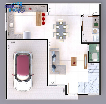Imagem Casa com 3 Quartos à Venda, 145 m² em Tingui - Curitiba