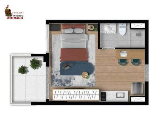 Foto do imóvel Studio com 1 Quarto à Venda, 28 m² em Vila Clementino - São Paulo Foto do imóvel Studio com 1 Quarto à Venda, 28 m² em Vila Clementino - São Paulo