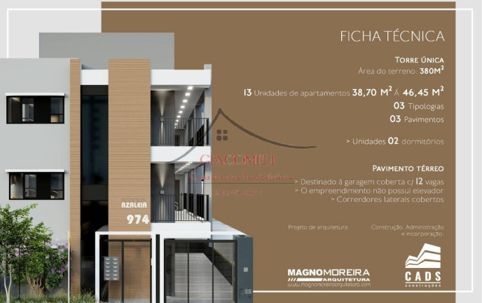 Casa de Condomínio com 2 Quartos à Venda, 40 m² em Vila Carrão - São Paulo