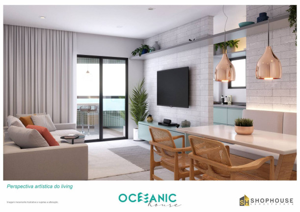Imagem Apartamento com 2 Quartos à Venda, 67 m² em Maracanã - Praia Grande