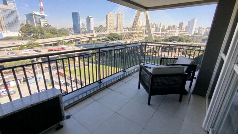 Imagem Apartamento com 1 Quarto para Alugar, 63 m² em Cidade Monções - São Paulo Imagem Apartamento com 1 Quarto para Alugar, 63 m² em Cidade Monções - São Paulo