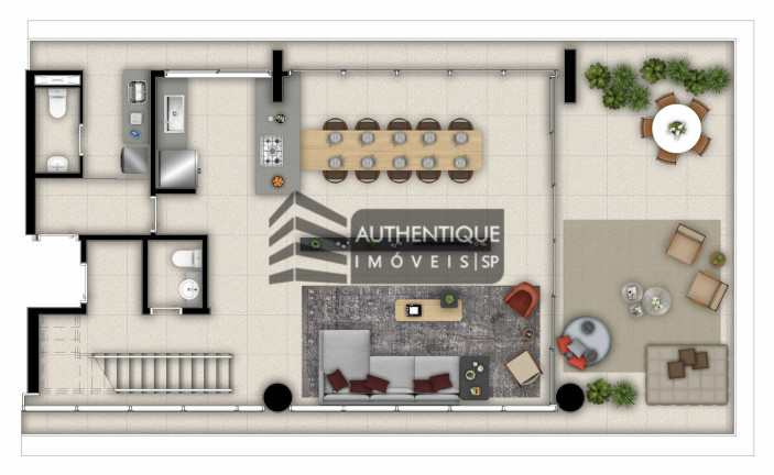 Imagem Cobertura com 3 Quartos à Venda, 361 m² em Jardins - São Paulo Imagem Cobertura com 3 Quartos à Venda, 361 m² em Jardins - São Paulo