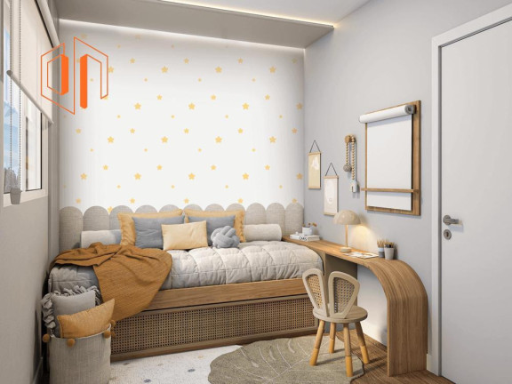 Imagem Apartamento com 2 Quartos à Venda, 57 m² em Jardim Amélia - Pinhais