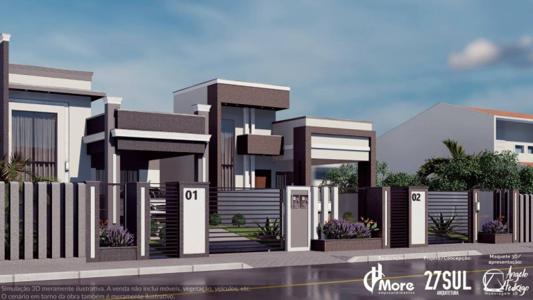 Imagem Casa com 3 Quartos à Venda, 90 m² em Bosque Da Mata - Tijucas