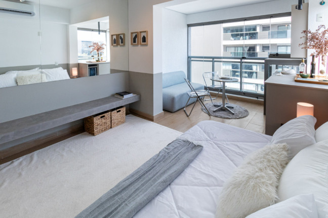 Imóvel com 1 Quarto à Venda, 35 m² em Pinheiros - São Paulo