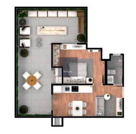 Imagem Apartamento com 3 Quartos à Venda, 66 m² em Santa Cândida - Curitiba Imagem Apartamento com 3 Quartos à Venda, 66 m² em Santa Cândida - Curitiba