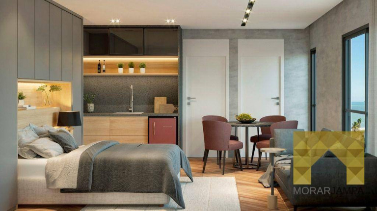 Imagem Studio com 1 Quarto à Venda, 30 m² em Jardim Oceania - João Pessoa