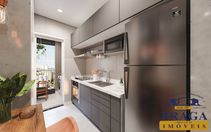 Imagem Apartamento com 1 Quarto à Venda, 39 m² em Vila Carvalho - Sorocaba
