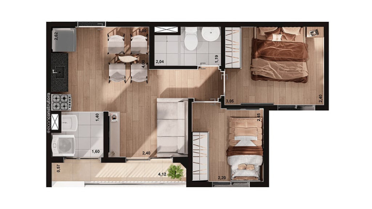 Imagem Apartamento com 2 Quartos à Venda, 39 m² em Limão - São Paulo Imagem Apartamento com 2 Quartos à Venda, 39 m² em Limão - São Paulo
