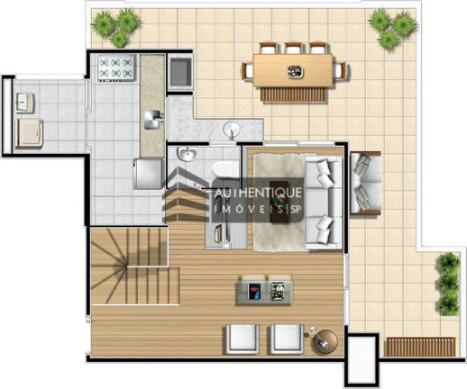 Imagem Cobertura com 3 Quartos à Venda, 143 m² em Mooca - São Paulo
