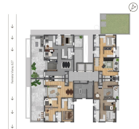Imagem Apartamento com 3 Quartos à Venda, 79 m² em Petrópolis - Porto Alegre