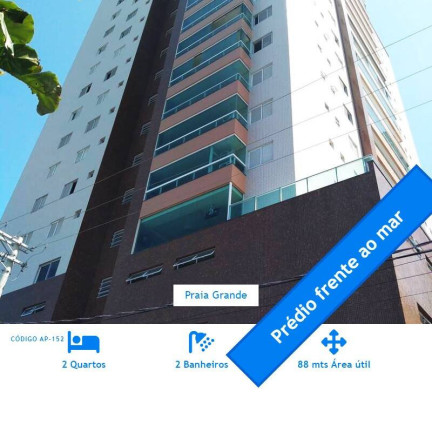 Apartamento com 2 Quartos à Venda, 83 m² em Bal. Maracanã - Praia Grande