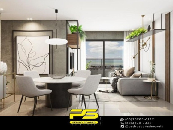 Imagem Apartamento com 2 Quartos à Venda, 60 m² em Manaíra - João Pessoa