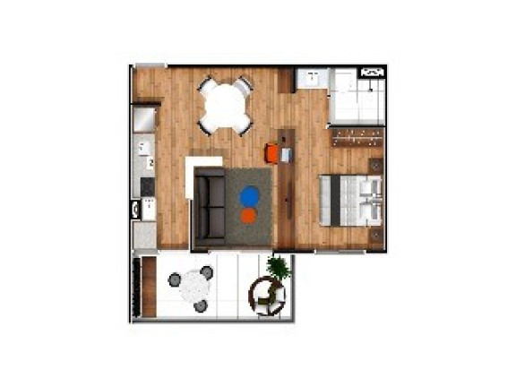 Imagem Imóvel com 2 Quartos à Venda, 61 m² em Morumbi - São Paulo Imagem Imóvel com 2 Quartos à Venda, 61 m² em Morumbi - São Paulo