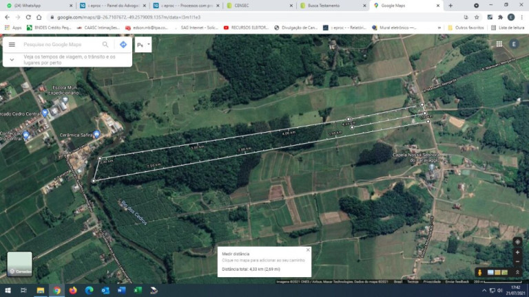 Fazenda à Venda, 20.000 m² em Pomeranos - Rio Dos Cedros