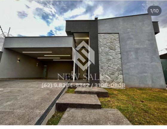 Casa com 3 Quartos à Venda, 252 m² em Jardim Atlântico - Goiânia