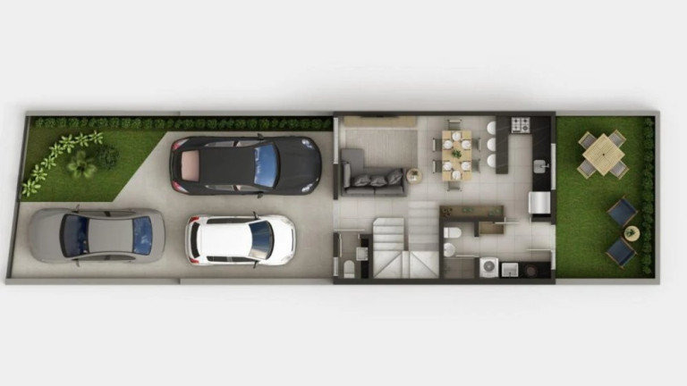 Imagem Sobrado com 3 Quartos à Venda, 118 m² em Portão - Curitiba