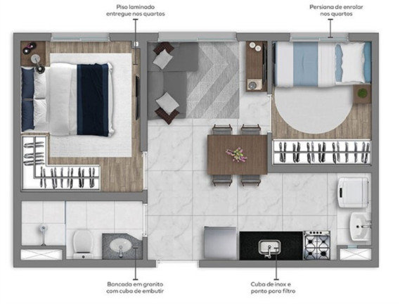 Imagem Apartamento com 1 Quarto à Venda, 24 m² em Santa Cecília - São Paulo
