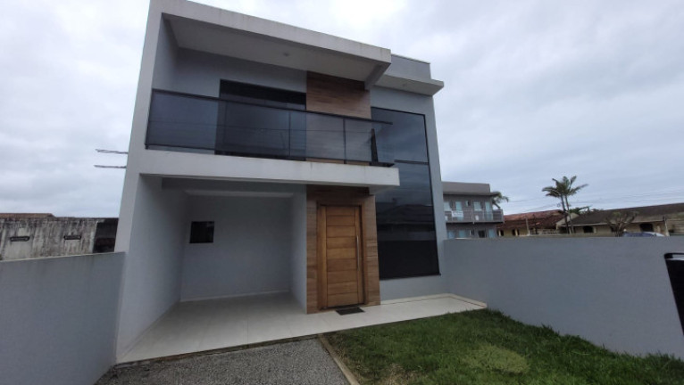 Imagem Sobrado com 3 Quartos à Venda, 125 m² em Balneário Jardim Pérola Do Atlântico - Itapoá