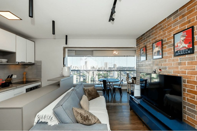 Imagem Apartamento com 1 Quarto à Venda, 43 m² em Campo Belo - São Paulo