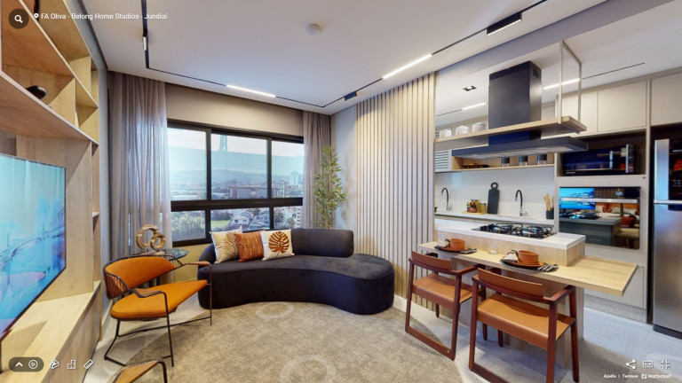 Imagem Apartamento com 1 Quarto à Venda, 55 m² em Vila Das Hortências - Jundiaí