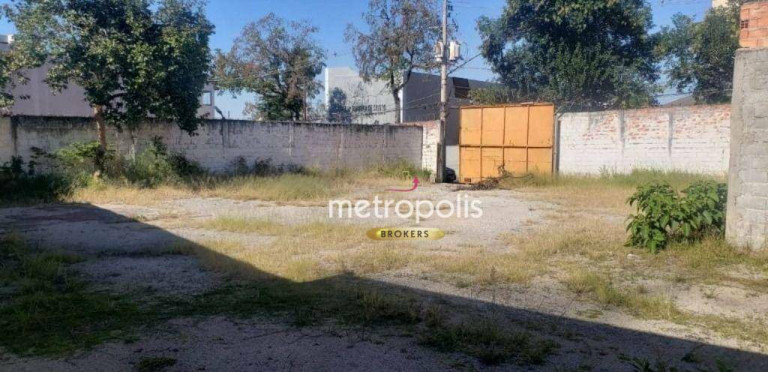 Terreno para Alugar, 648 m² em Vila Alto De Santo André - Santo André