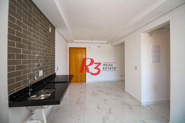 Imagem Apartamento com 1 Quarto à Venda, 41 m² em Aparecida - Santos