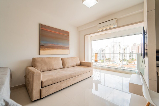Imagem Apartamento com 1 Quarto à Venda, 37 m² em Brooklin Paulista - São Paulo Imagem Apartamento com 1 Quarto à Venda, 37 m² em Brooklin Paulista - São Paulo