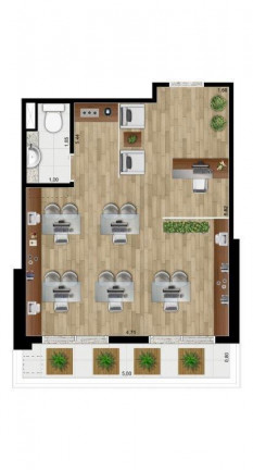 Imagem Sala Comercial à Venda, 31 m² em Chácara Santo Antônio (zona Sul) - São Paulo