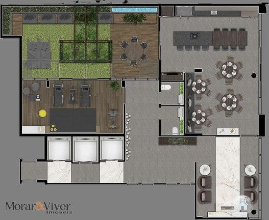Imagem Apartamento com 3 Quartos à Venda, 153 m² em água Verde - Curitiba