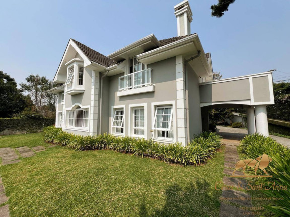 Casa com 4 Quartos à Venda, 387 m² em Capivari - Campos Do Jordão
