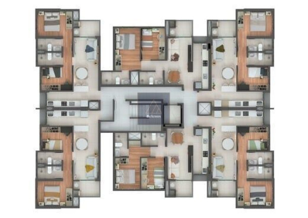 Imagem Apartamento com 2 Quartos à Venda, 55 m² em Ecoville - Curitiba