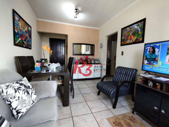 Imagem Apartamento com 1 Quarto à Venda, 77 m² em Itararé - São Vicente